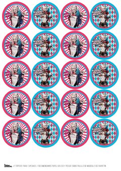 KIT IMPRIMIBLE HARLEY QUINN - Tres Cerditos Kits Imprimibles