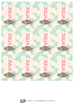 KIT IMPRIMIBLE HELADOS VINTAGE - online store