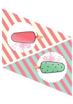 Imagen de Kit imprimible Helados