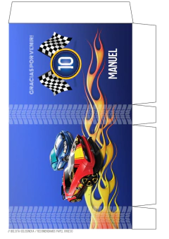 Kit imprimible Hot Weels - comprar online