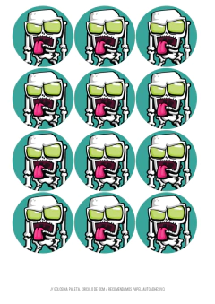 Imagen de Kit imprimible zombie infection
