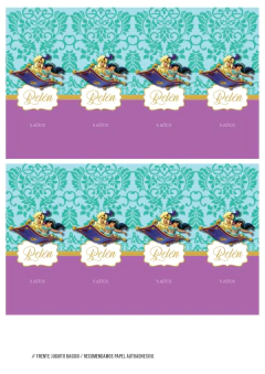 Kit imprimible Jazmin Princesa - Tres Cerditos Kits Imprimibles