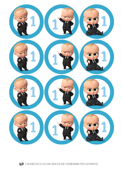 Imagen de KIT IMPRIMIBLE JEFE BEBE