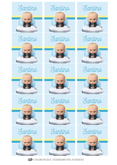 KIT IMPRIMIBLE JEFE BEBE - comprar online