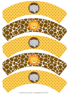 KIT IMPRIMIBLE ANIMALES SELVA en internet
