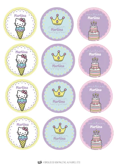 Imagen de KIT IMPRIMIBLE Hello Kitty