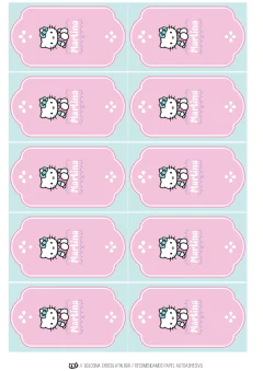 KIT IMPRIMIBLE Hello Kitty - Tres Cerditos Kits Imprimibles
