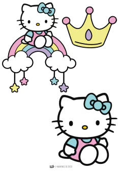 KIT IMPRIMIBLE Hello Kitty - comprar online