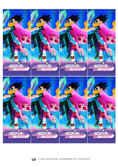 Imagen de Kit imprimible KungFu Wa | PDF editable