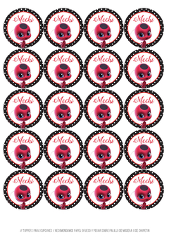 Imagen de Kit imprimible Miracolous Ladybug