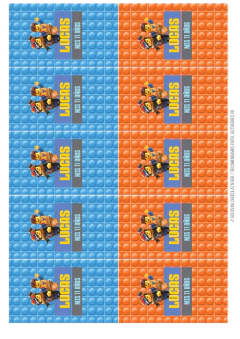 Kit imprimible Lego movie