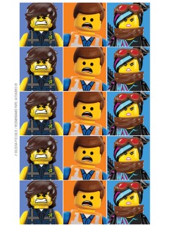 Kit imprimible Lego movie - Tres Cerditos Kits Imprimibles