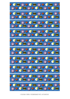 Kit imprimible Superheroes Lego en internet