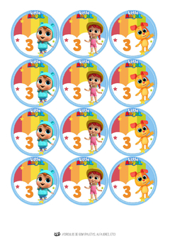Imagen de Kit imprimible Bebé Juan | PDF editable