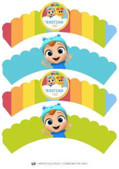 Kit imprimible Bebé Juan | PDF editable