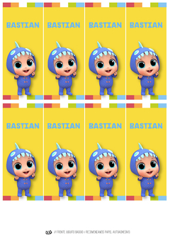 Imagen de Kit imprimible Bebé Juan | PDF editable