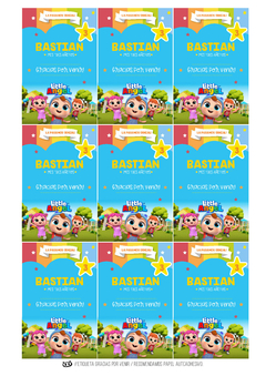 Kit imprimible Bebé Juan | PDF editable - tienda online