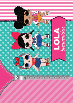 Imagen de KIT IMPRIMIBLE MUÑECAS LOL
