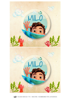 Kit imprimible Luca Movie Pixar