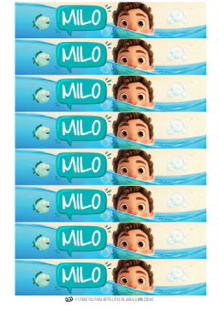 Kit imprimible Luca Movie Pixar - Tres Cerditos Kits Imprimibles