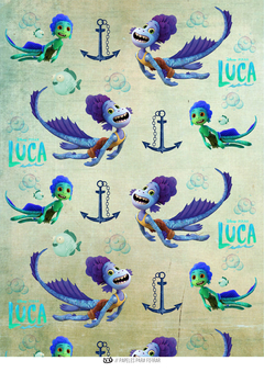 Kit imprimible Luca Movie Pixar - Tres Cerditos Kits Imprimibles