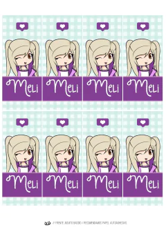 Imagen de KIT IMPRIMIBLE Lyna Youtuber