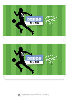 Kit imprimible Maradona - comprar online