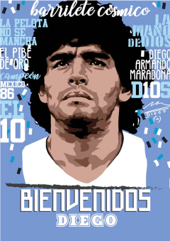 Image of Kit imprimible Maradona