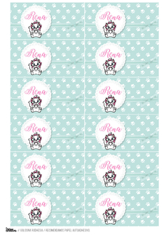 Imagen de Kit imprimible Marie Aristocats