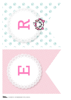 Imagen de Kit imprimible Marie Aristocats