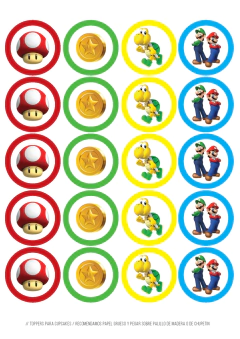 KIT IMPRIMIBLE SUPER MARIO BROS - Tres Cerditos Kits Imprimibles