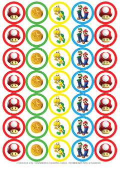 KIT IMPRIMIBLE SUPER MARIO BROS - tienda online