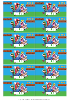 KIT IMPRIMIBLE SUPER MARIO BROS - comprar online