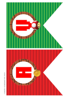 Imagen de KIT IMPRIMIBLE SUPER MARIO BROS