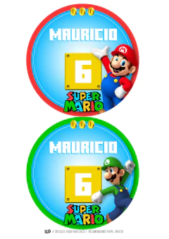 KIT IMPRIMIBLE Super Mario Bros Movie - comprar online