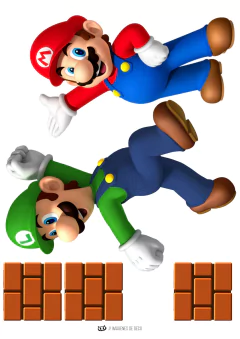 KIT IMPRIMIBLE Super Mario Bros Movie - tienda online