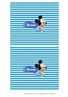 Kit imprimible Mickey Baby Disney - comprar online