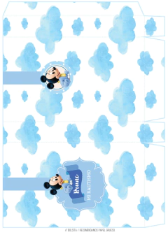 Imagem do Kit imprimible Mickey Baby Disney