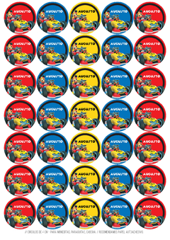 Kit imprimible Mickey sobre ruedas - tienda online