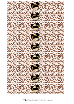 Kit imprimible Mickey Safari - comprar online
