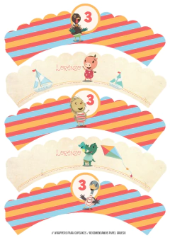 Kit imprimible Minimalitos PakaPaka - tienda online