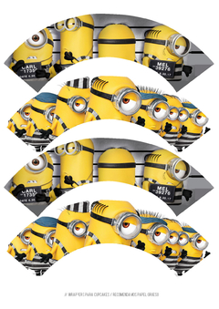 Kit imprimible Minions en internet