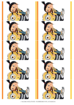 Imagen de Kit imprimible Minions