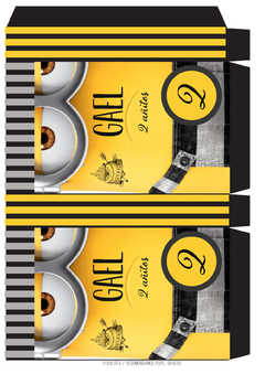 Kit imprimible Minions - Tres Cerditos Kits Imprimibles