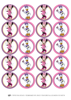 Kit imprimible Minnie bowtique - Tres Cerditos Kits Imprimibles