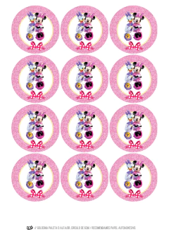 Kit imprimible Minnie bowtique - comprar online