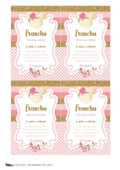 KIT IMPRIMIBLE MINNIE SHABBY - comprar online