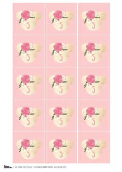Imagen de KIT IMPRIMIBLE MINNIE SHABBY