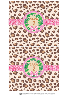 Kit imprimible Minnie Safari en internet