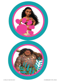 KIT IMPRIMIBLE MOANA en internet